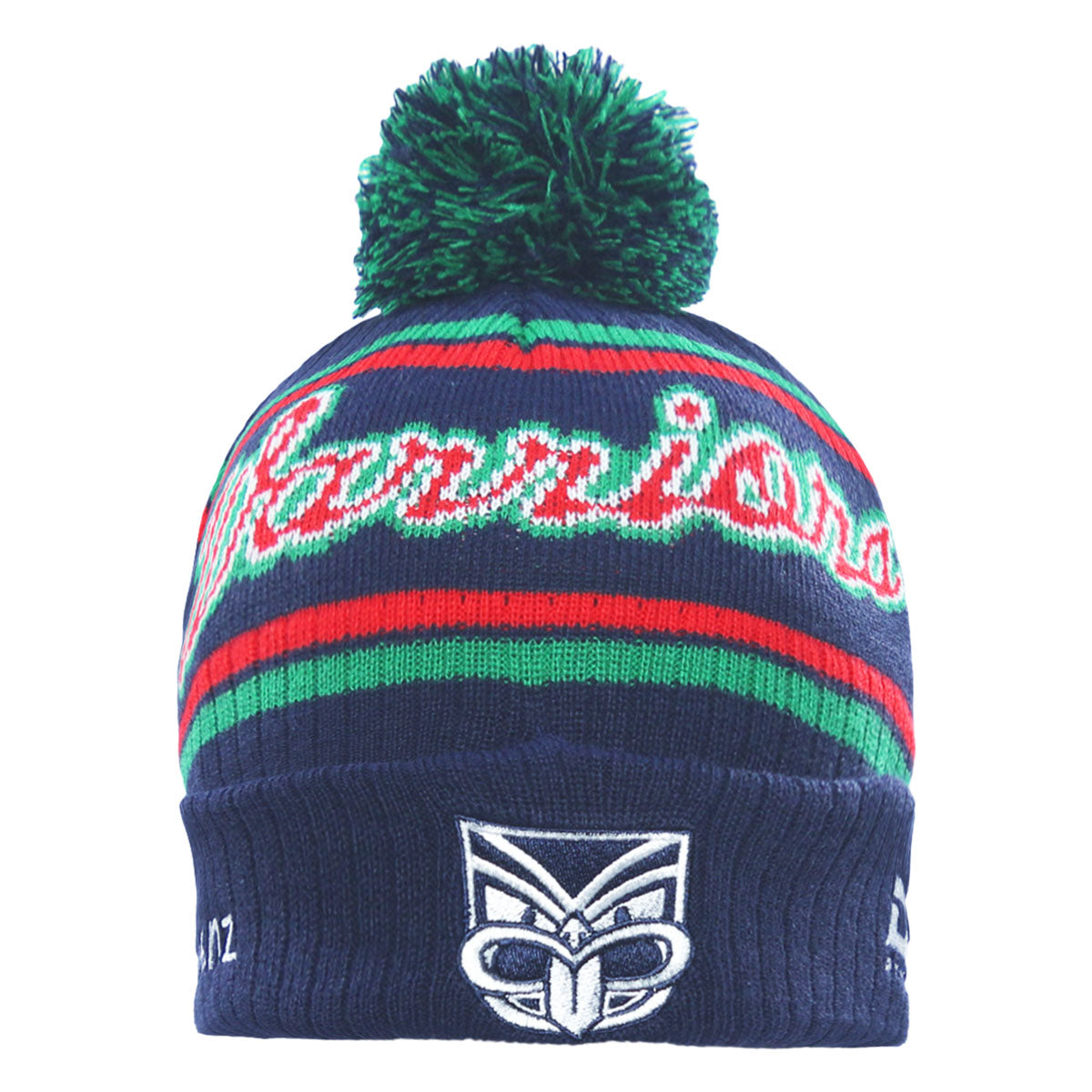 2026 New Zealand Warriors Mens Beanie - Navy