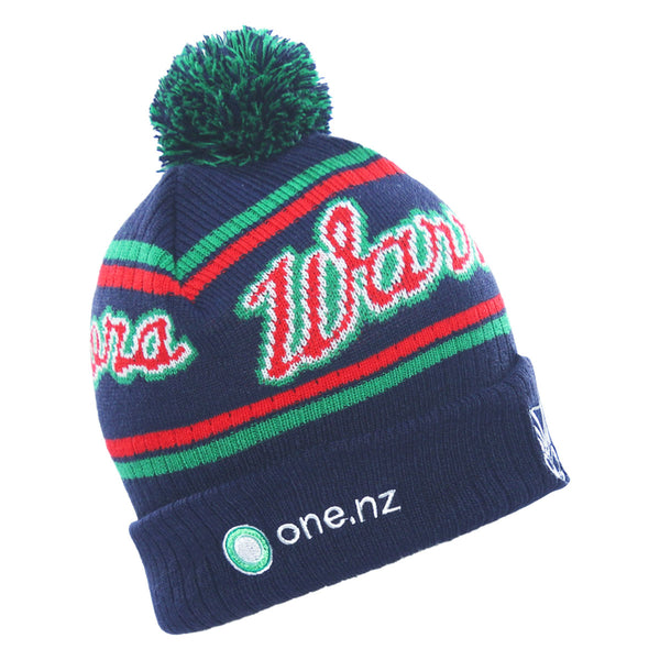 2026 New Zealand Warriors Mens Beanie - Navy