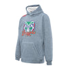 2025 New Zealand Warriors Junior Graphic Hoodie - Grey Marle