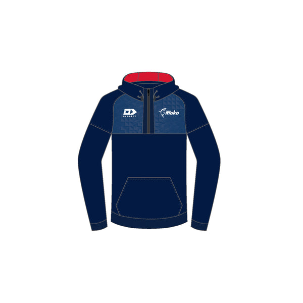 2026 Tasman Mako Rugby Adults 1/4 Zip Hoodie