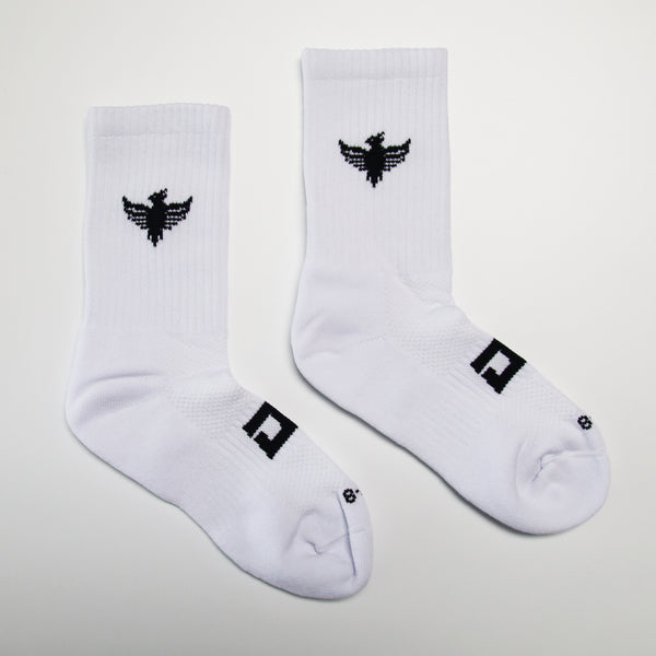 25/26 Wellington Phoenix Adults Crew Sock - White