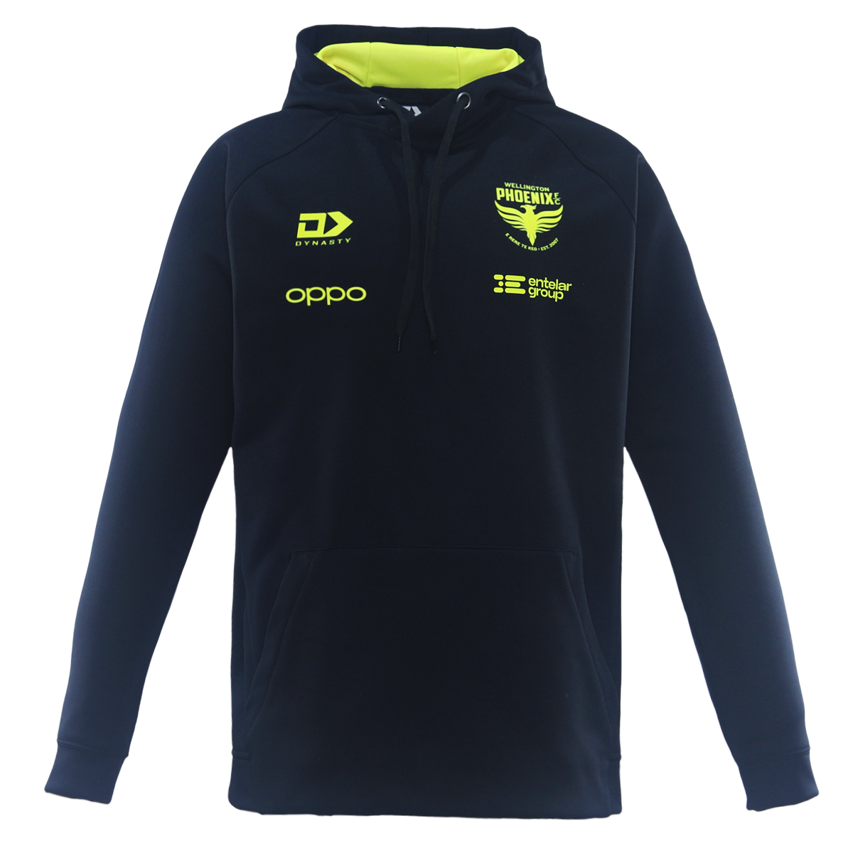 25/26 Wellington Phoenix Mens Pullover Hoodie - Black