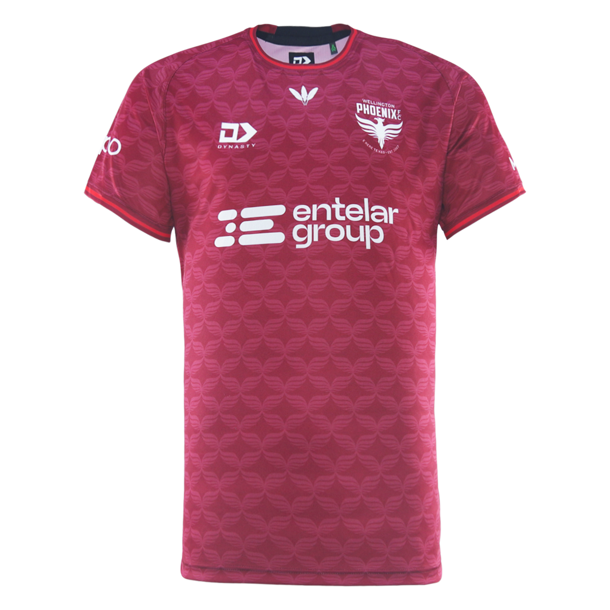 25/26 Wellington Phoenix Juniors Training Tee - Crimson