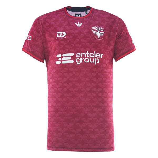 25/26 Wellington Phoenix Juniors Training Tee - Crimson