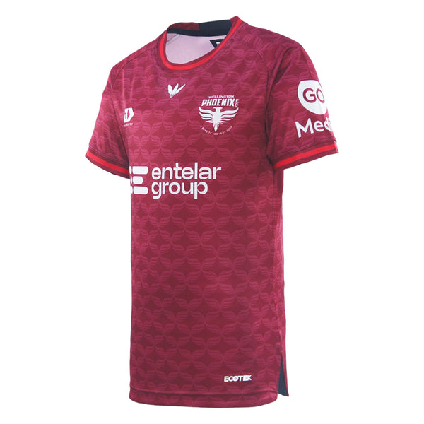 25/26 Wellington Phoenix Juniors Training Tee - Crimson