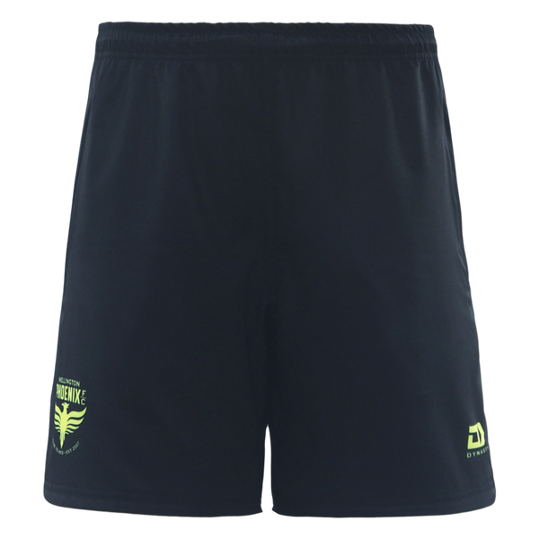 25/26 Wellington Phoenix Adults Travel Gym Short - Black