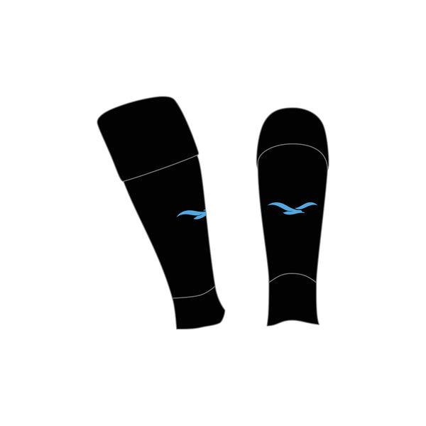 DCRFC Footless Sock - BLK