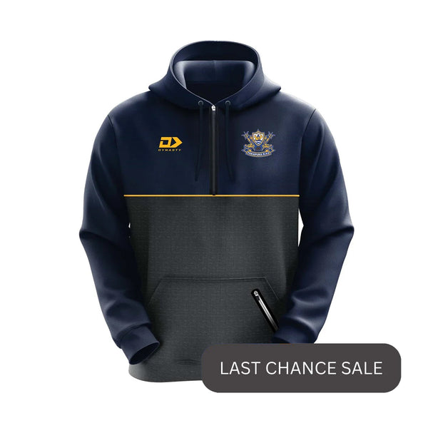 Takapuna Rugby Mens 1/4 Zip Hoodie