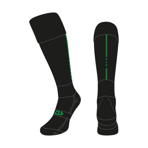 PFC Turnover Sock - BLK