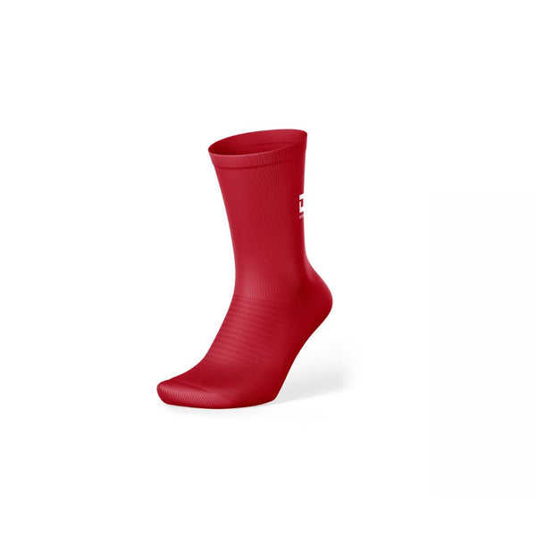 DS Red Crew Gel Gripper Sock