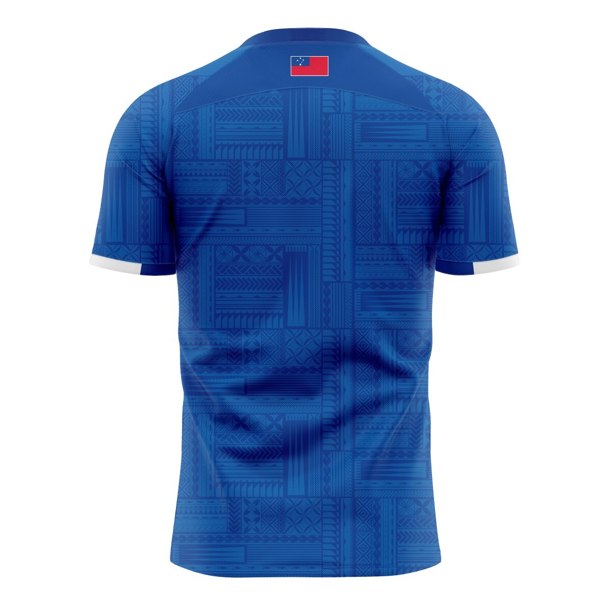 2025 Lakapi Samoa Mens Training Tee - Blue