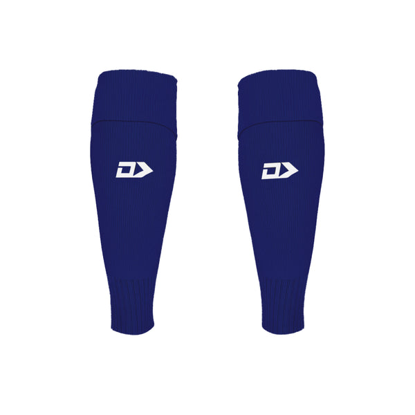 DS Navy Footless Sock