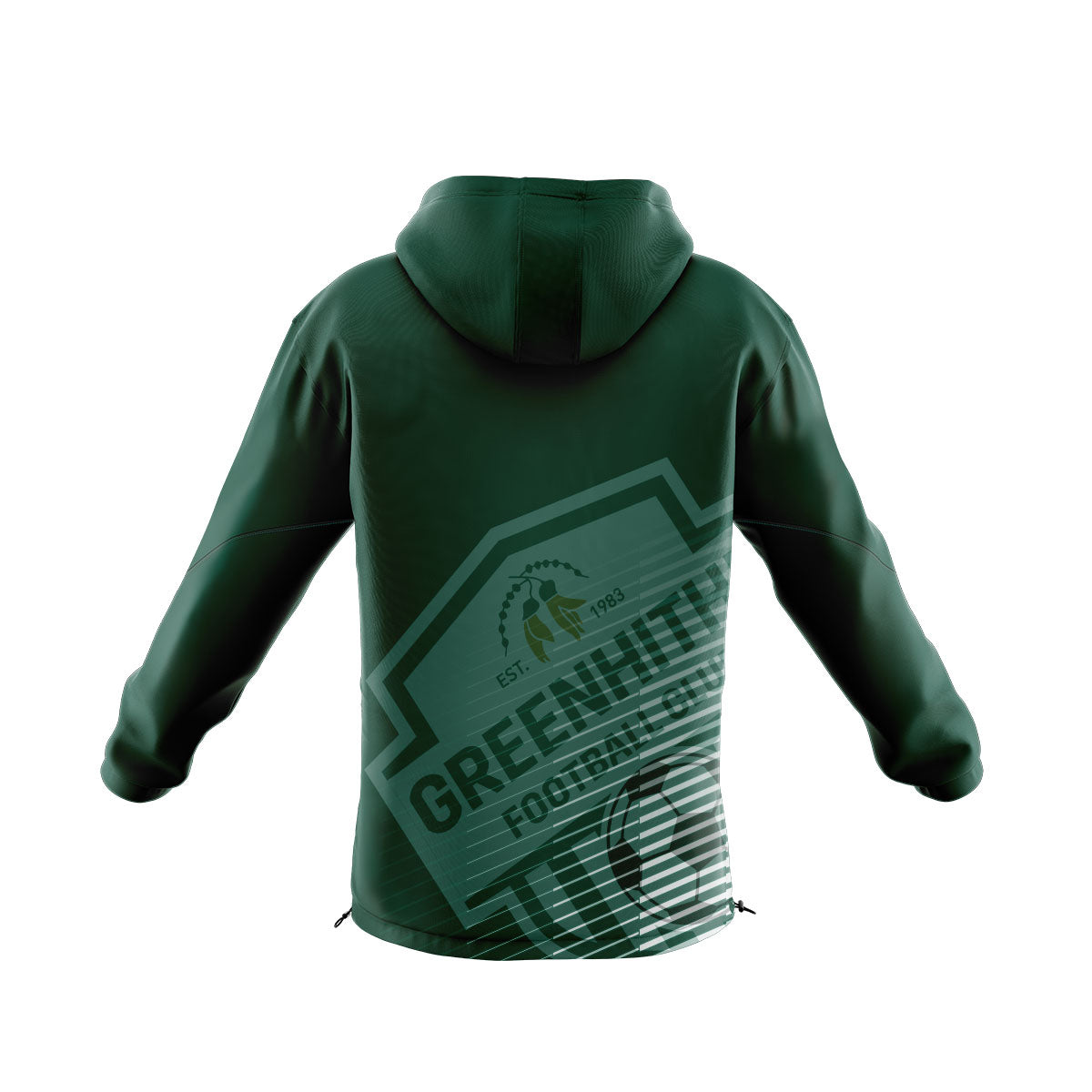 Greenhithe Football Club Players Wet Weather Jacket - Junior