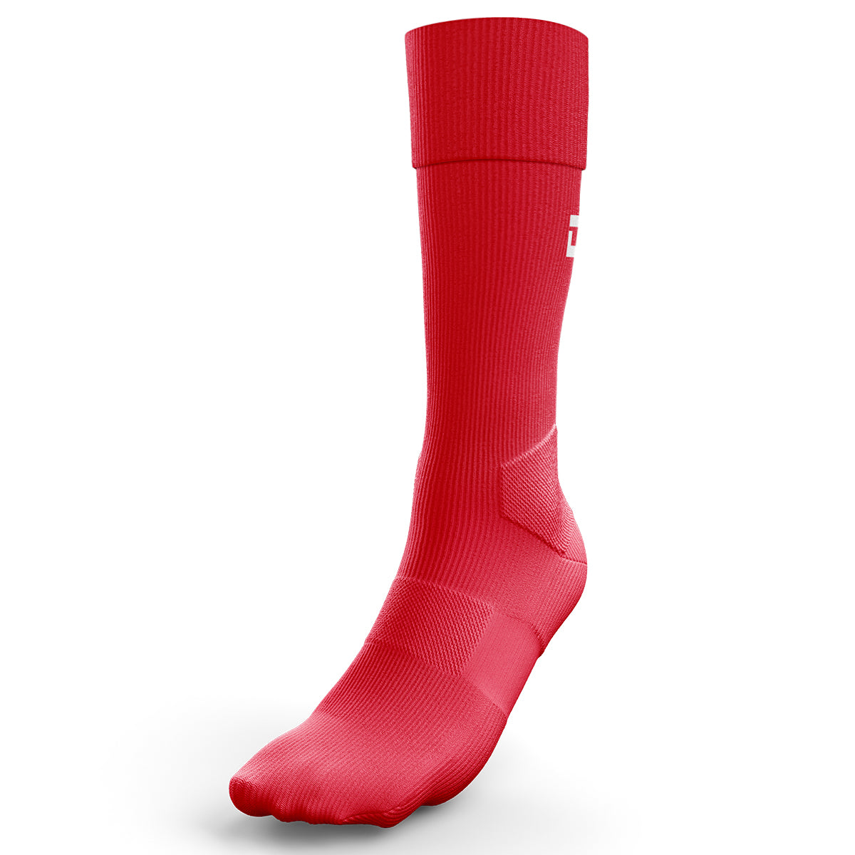 DS Red Turnover Sock
