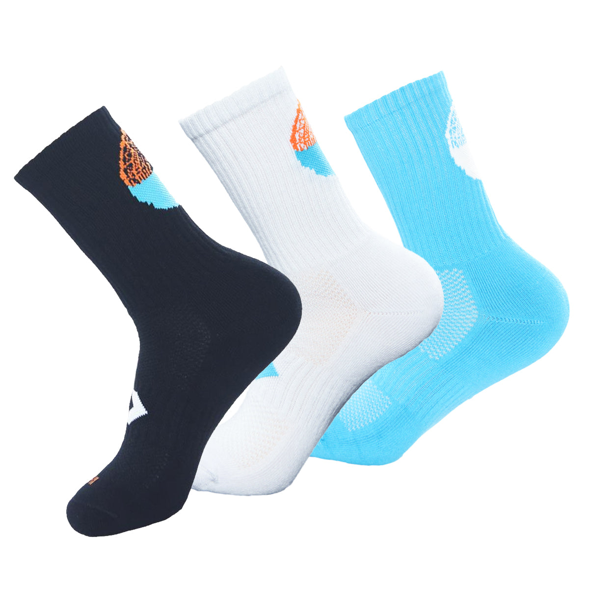 2026 Moana Pasifika 3 Pack Crew Sock