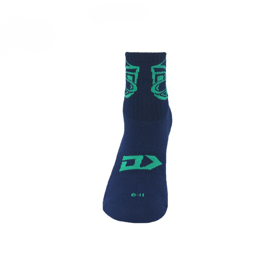 2024 New Zealand Warriors Navy Crew Sock-FRONT