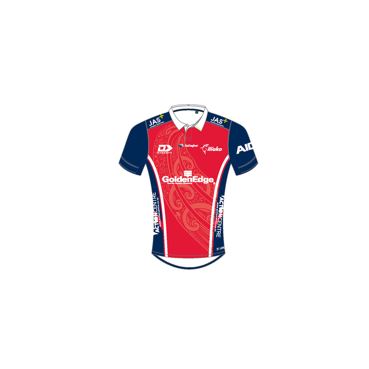 2026 Tasman Mako Rugby Juniors Replica Home Jersey