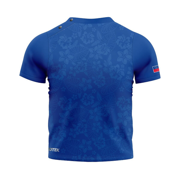2025 Manu Samoa Toddlers Replica Home Jersey - Blue