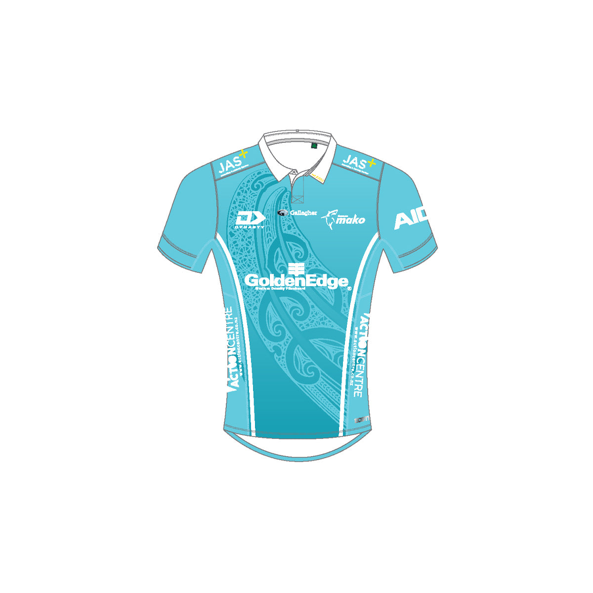 2026 Tasman Mako Rugby Adults Replica Training Jersey
