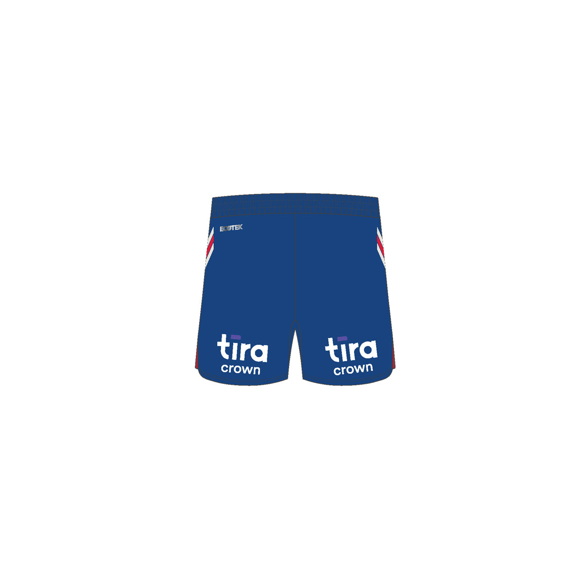 2026 Tasman Mako Rugby Adults Blue Gym Short