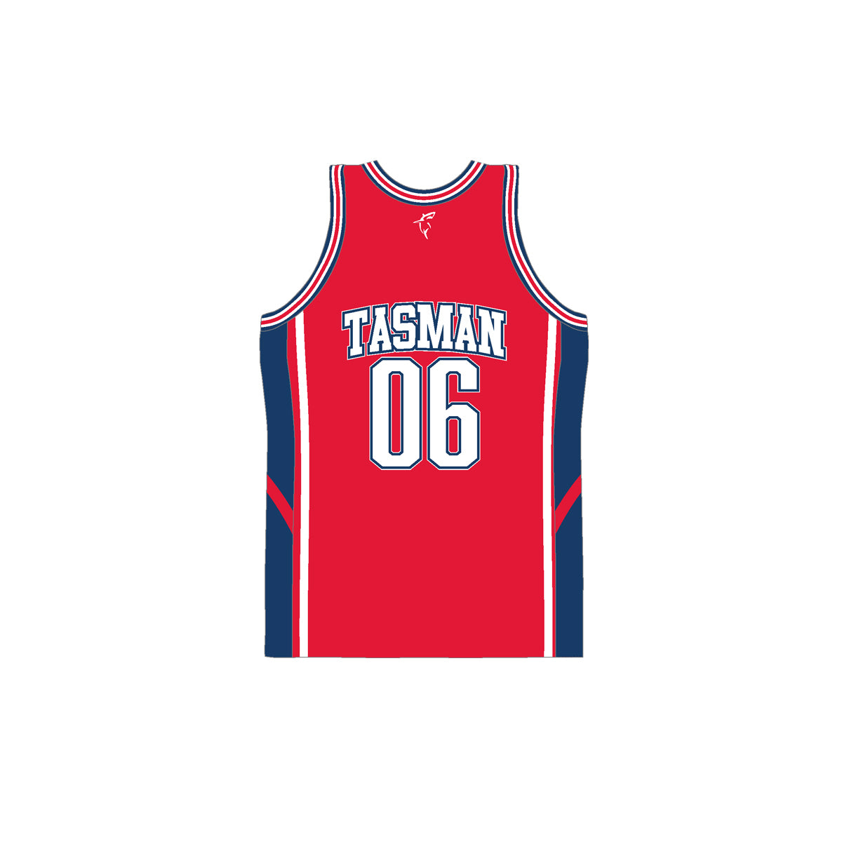 2026 Tasman Mako Adults Basketball Singlet