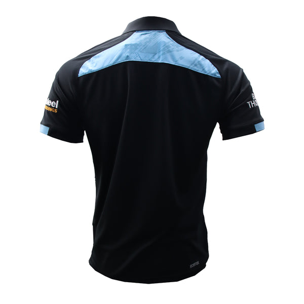 2025 Northland Rugby Mens Media Polo - Black