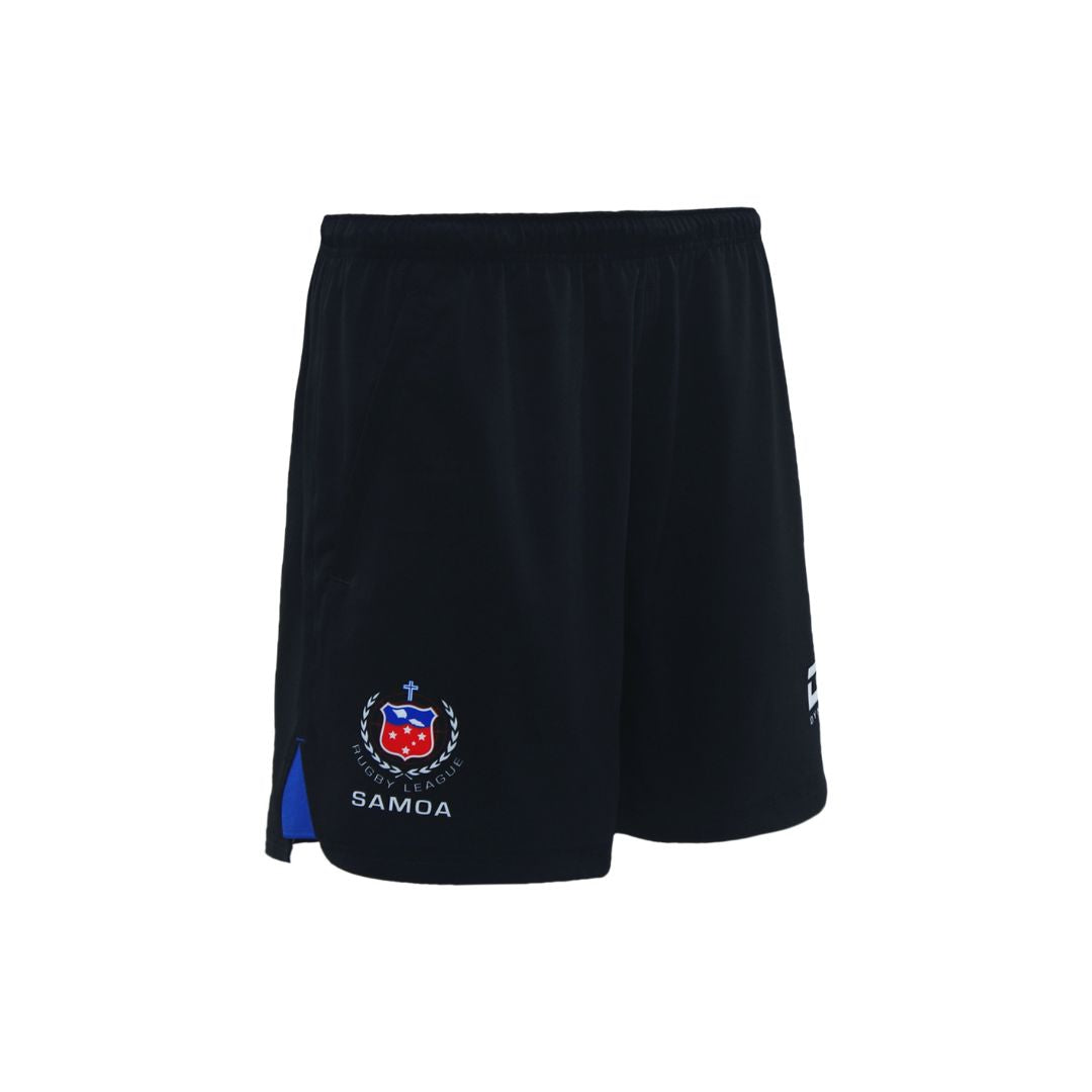2023 Toa Samoa Rugby League Mens Black Gym Shorts-RIGHT