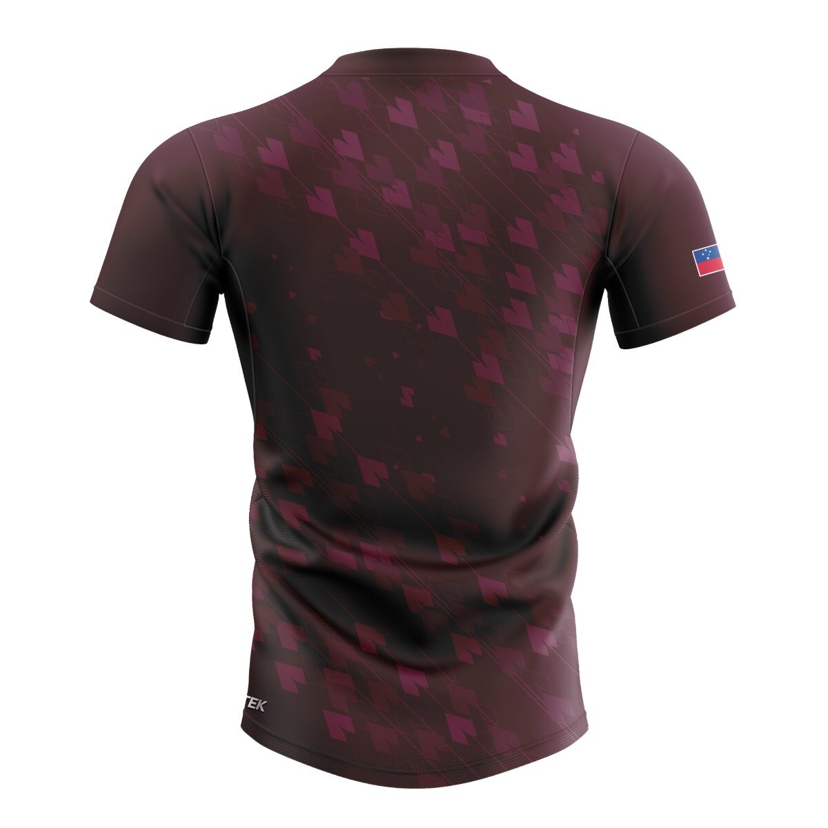 2025 Manu Samoa Mens Training Jersey - Maroon