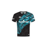 2026 Tasman Mako Rugby Adults Black Training Tee
