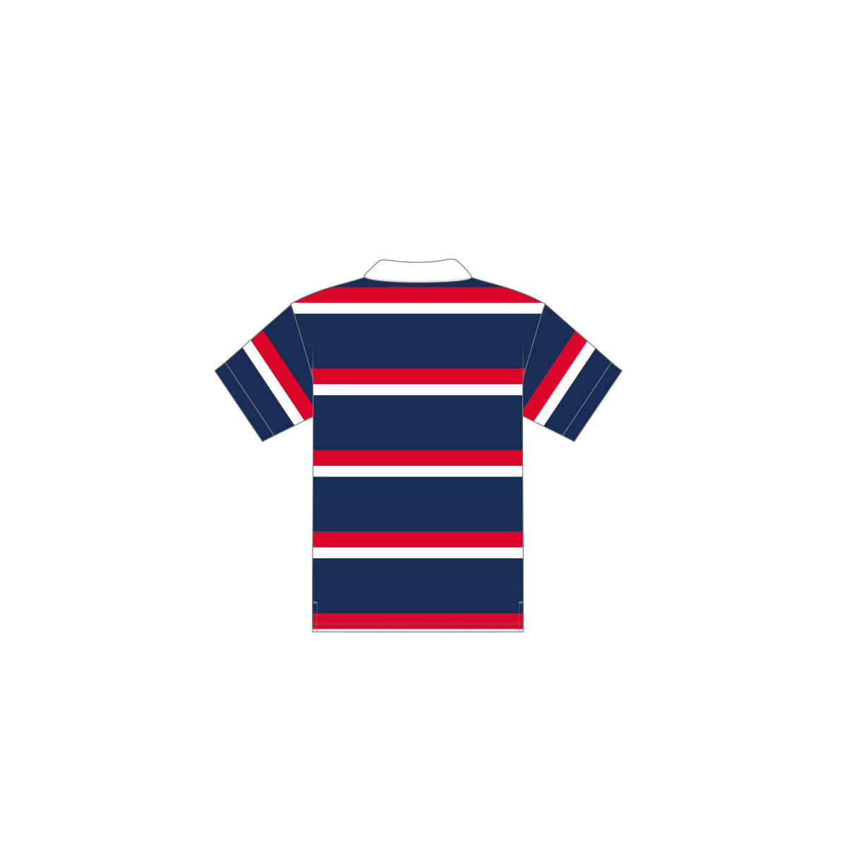 2026 Tasman Mako Rugby Adults Retro Polycotton Jersey