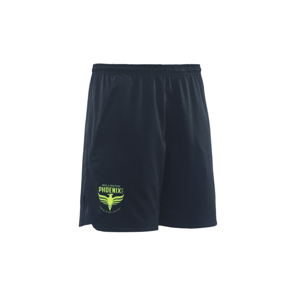 25/26 Wellington Phoenix Juniors Travel Gym Short - Black