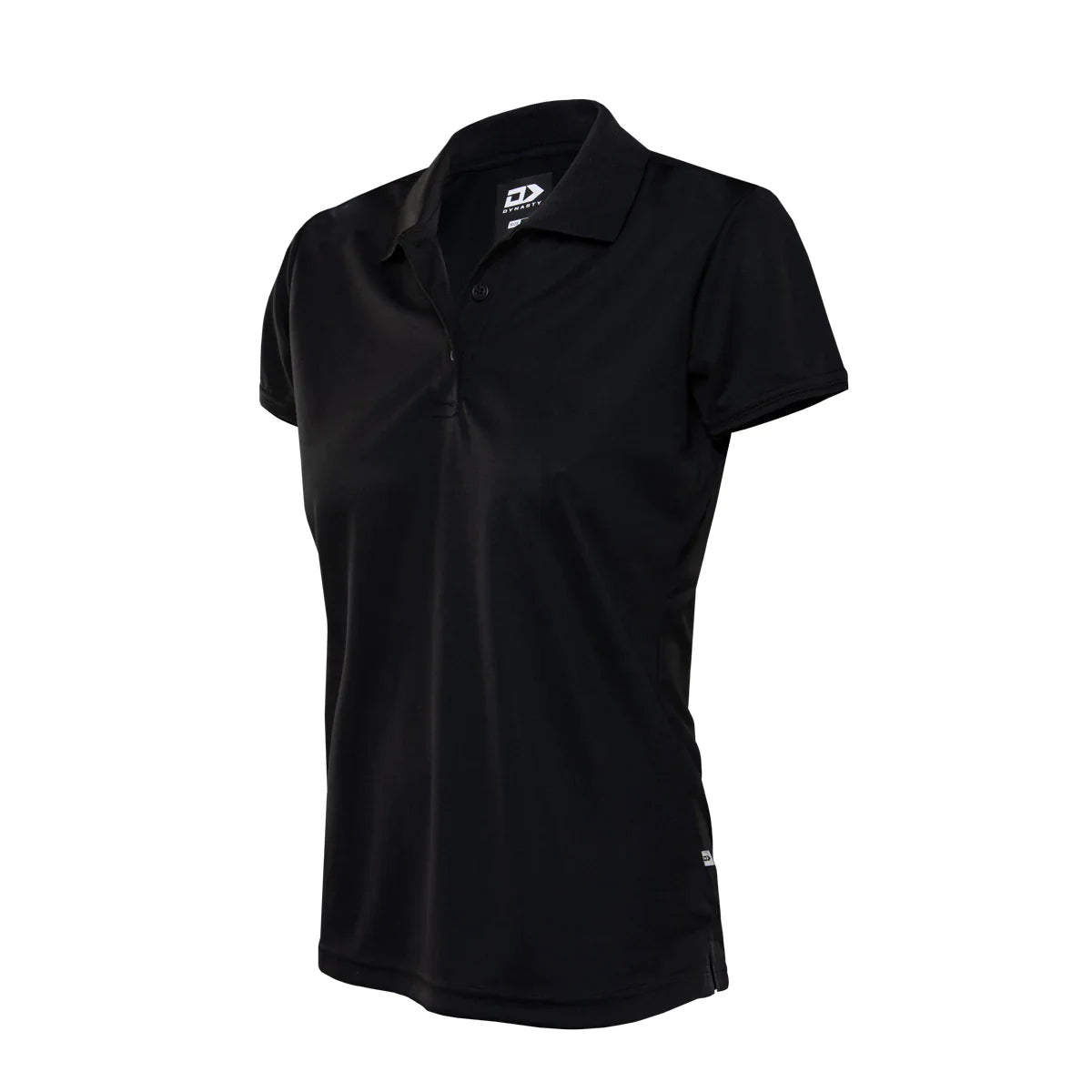DS Ladies Black Stock Polo