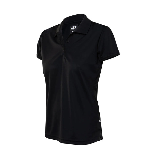 DS Ladies Black Stock Polo