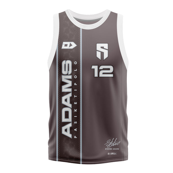 Steven Adams x Dynasty Adults Basketball Singlet - Grey
