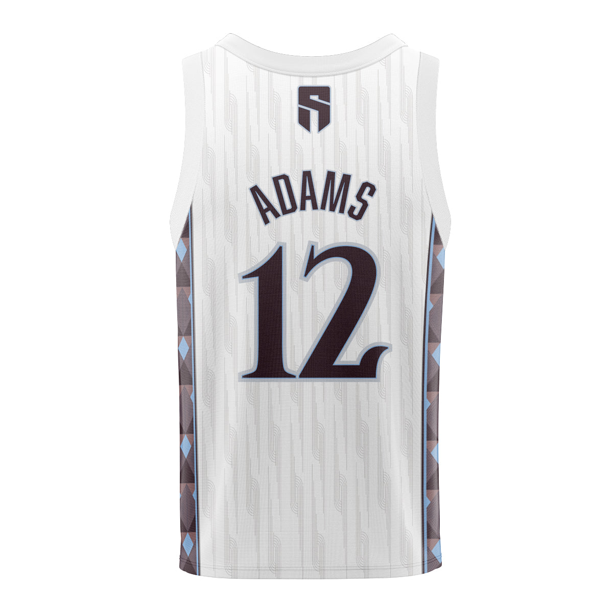 Steven Adams x Dynasty Adults Basketball Singlet - White