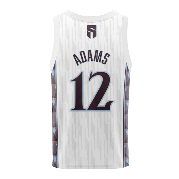 Steven Adams x Dynasty Adults Basketball Singlet - White