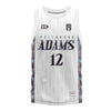 Steven Adams x Dynasty Adults Basketball Singlet - White
