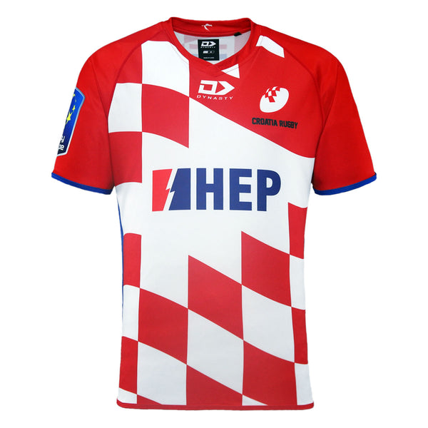 2024 Croatia Rugby Mens Replica Jersey-FRONT