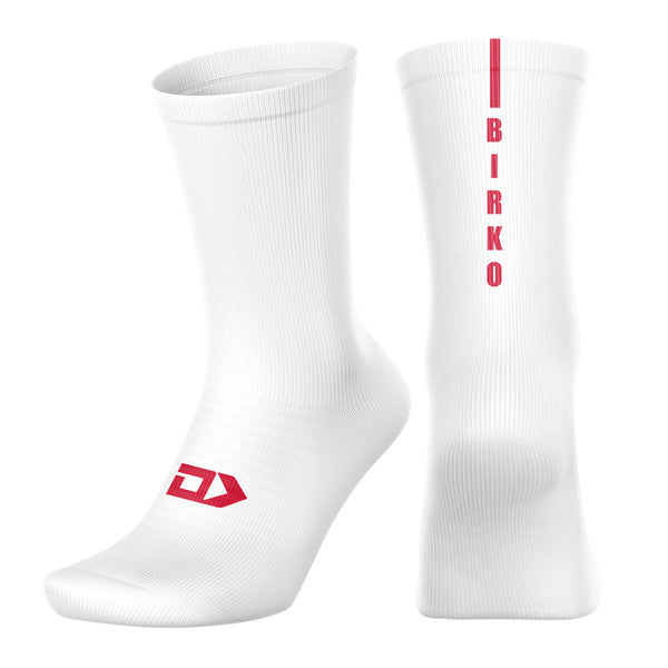 BUAFC White Crew Sock