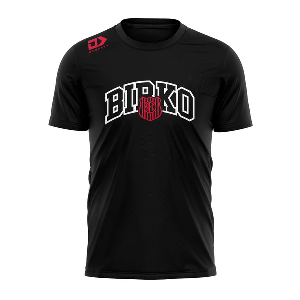 BUAFC Junior Black White BIRKO Tee