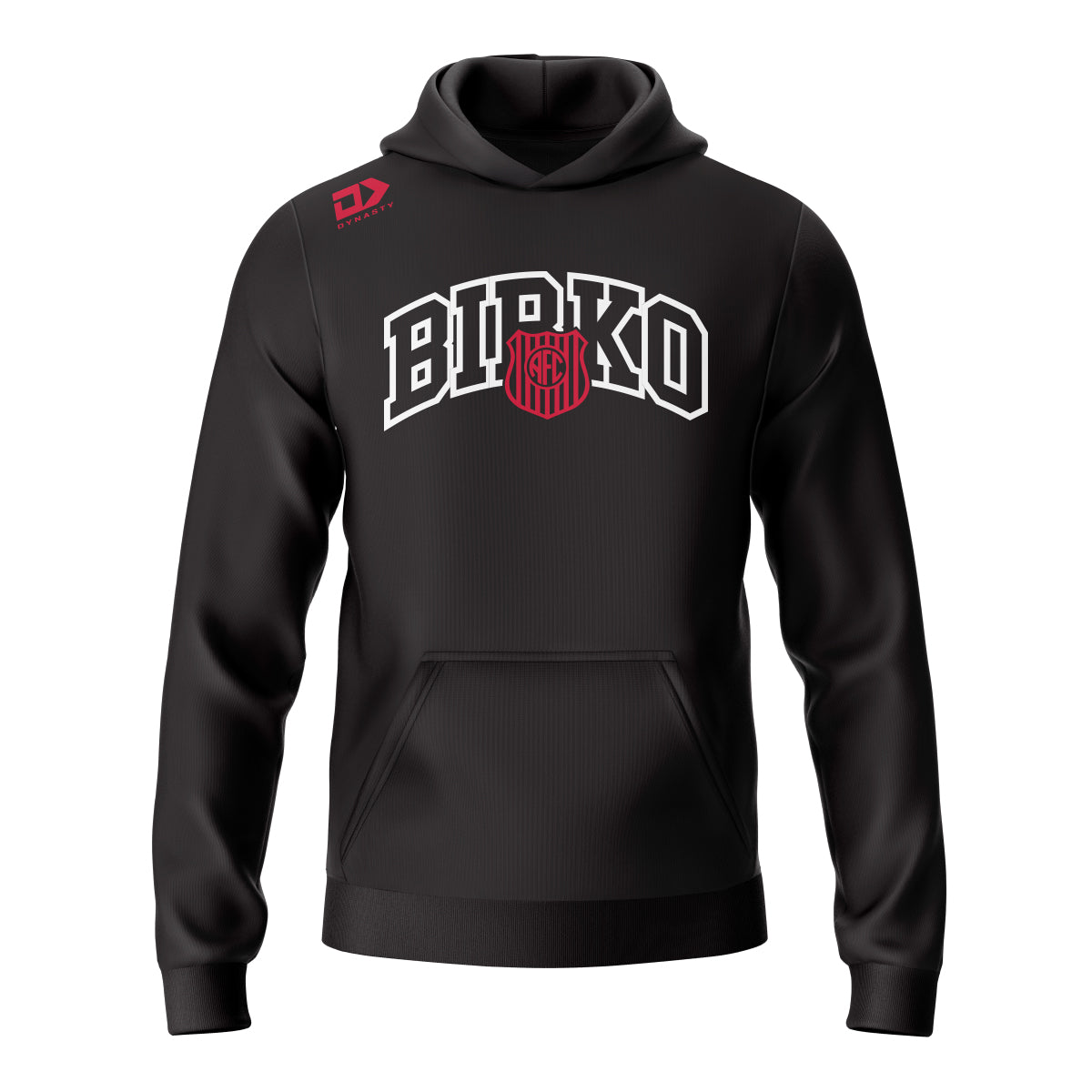 BUAFC Adult Black Pullover Fleece BIRKO Hoodie