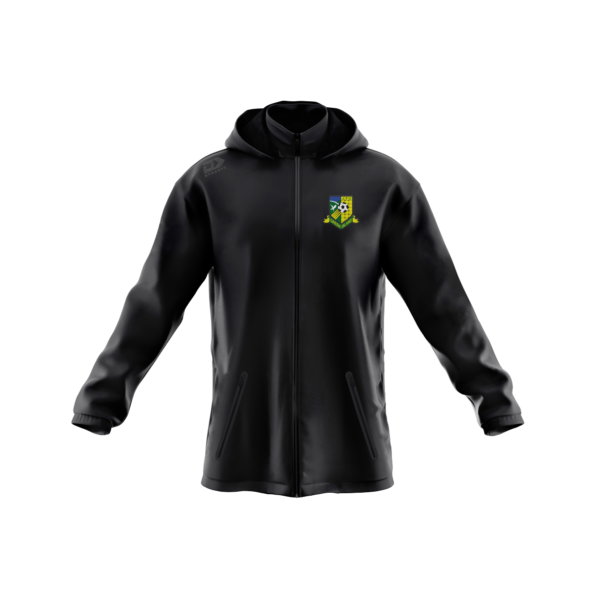Green Island JFC Junior Wet Weather Jacket