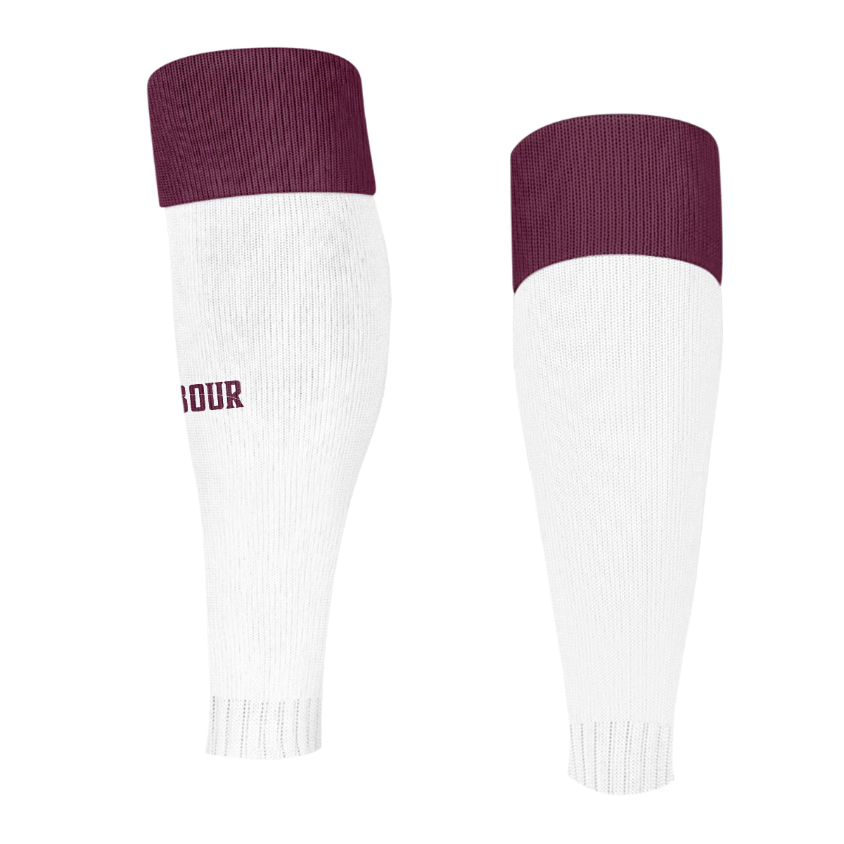 NHHA Footless Sock - WHI