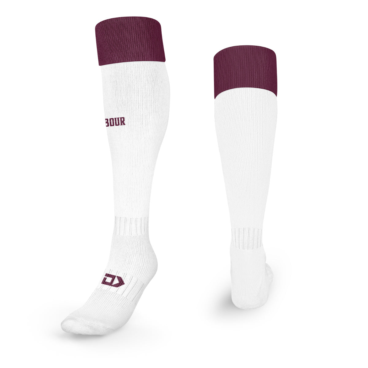 NHHA Turnover Sock - WHI