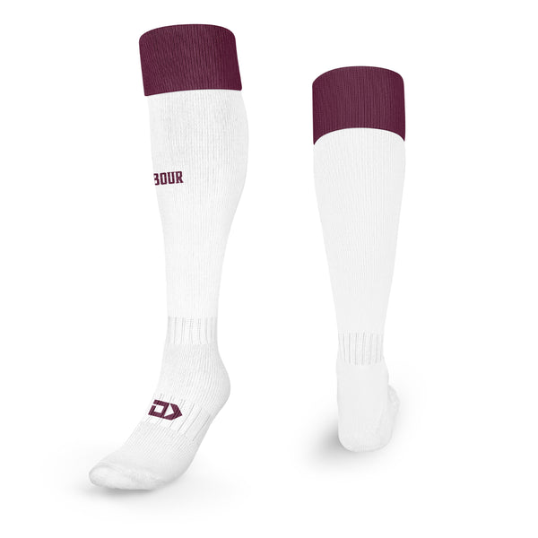 NHHA Turnover Sock - WHI