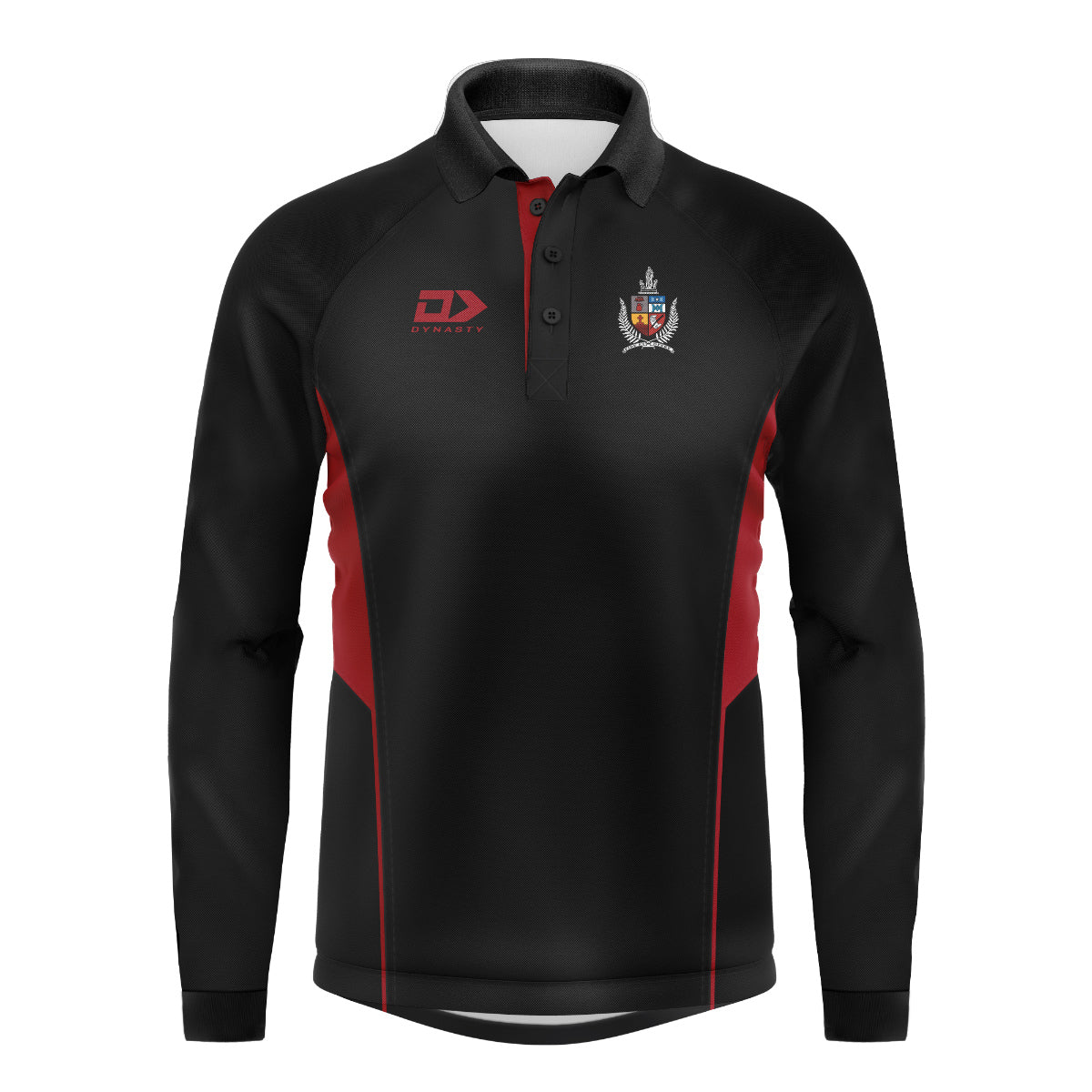 St Bede's College Long Sleeve Coloured Cricket Shirt