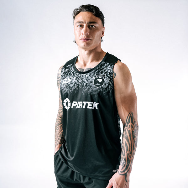 2025 Kiwis Mens Training Singlet - Silver