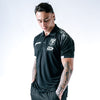 2025 Kiwis Rugby League Mens Media Polo - Black
