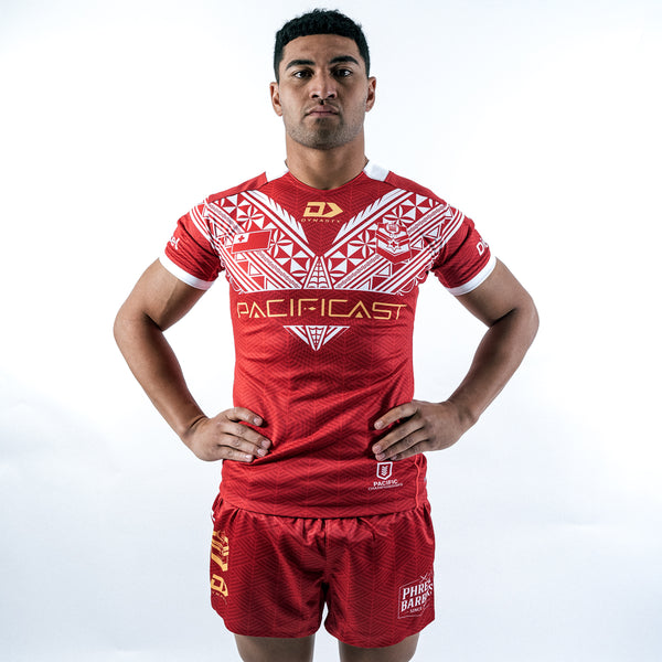 2025 Tonga Rugby League Replica Home Jersey - Mens