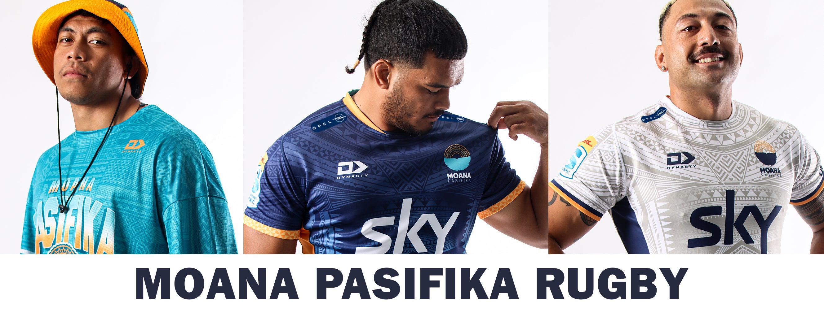 Moana Pasifika Rugby Official Apparel